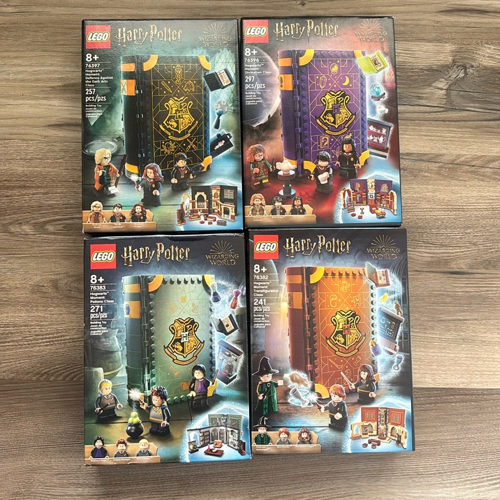 Complete Harry Potter Lego class sets